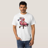 Flamingo Christmas T-Shirt (Vorne ganz)