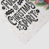 Flamingo Christmas themed Seidenpapier (Ausschnitt)
