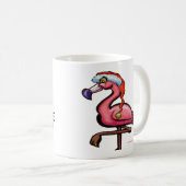 Flamingo Chrsitmas Kaffeetasse (VorderseiteRechts)