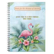 Flamingo Classic Notebook mit individuellem Angebo