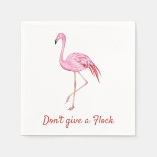Flamingo Cocktail Napkins Serviette