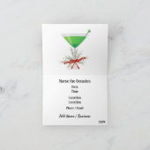 Flamingo-Cocktail-Weihnachtseinladung - SRF Einladung (Innenseite)