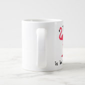 Flamingo Coffee Tasse für Liebhaber aller Dinge pi (Rückseite)
