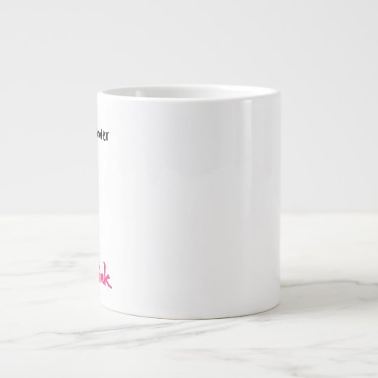 Flamingo Coffee Tasse für Liebhaber aller Dinge pi (Vorderseite)