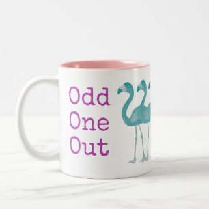 Flamingo Coffee Tasse (pink) "Odd One Out"