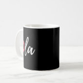 Flamingo Comma La Funny Kamala Harris P Kaffeetasse (Vorderseite Links)