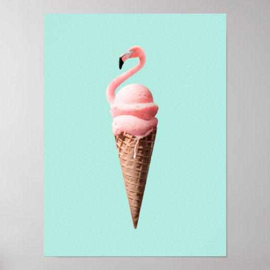 FLAMINGO CONE POSTER (Vorne)