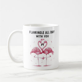 Flamingo Couple Kaffeetasse