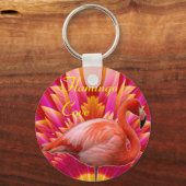 Flamingo Cove Souvenir Schlüsselanhänger (Vorderseite)