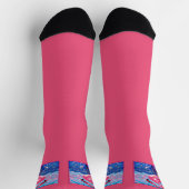 Flamingo Crew Socks Socken (Oben)