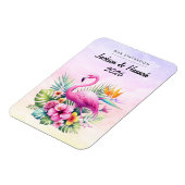 Flamingo Cruise Ship Stateroom Decor Magnet (Linke Seite)