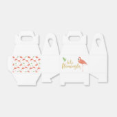 Flamingo Custom Geschenkboxen - Gable Geschenkschachtel (Ungefaltet)