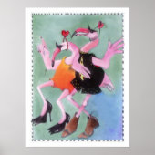 Flamingo Dance Poster (Vorne)