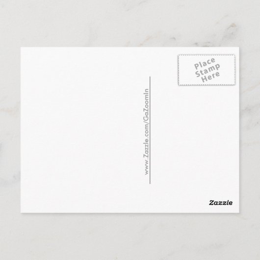 Flamingo Dance Postkarte (Rückseite)