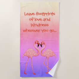 Flamingo Dance Strandtuch