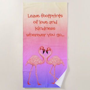 Flamingo Dance Strandtuch