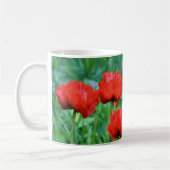 Flamingo Dancer Poppies Kaffeetasse (Links)
