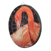 Flamingo Dartboard Dartscheibe (Vorderseite rechts)