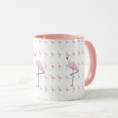 Flamingo de vidro - Glass Flamingo Tasse (VorderseiteRechts)