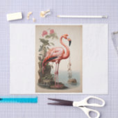 Flamingo decoupage tissue papier (Handwerk)