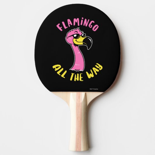 Flamingo der ganze Weg Tischtennis Schläger (Vorderseite)