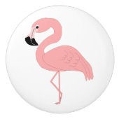 Flamingo Design Keramikknauf (Vorderseite)