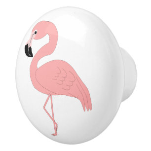 Flamingo Design Keramikknauf