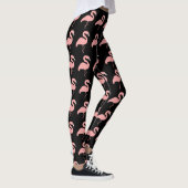 Flamingo Design Sie wählen Hintergrundfarbe Leggings (Rechts)