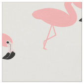 Flamingo Design Stoff (Nahaufnahme)