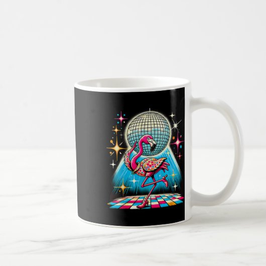 Flamingo Disco Kaffeetasse (Rechts)