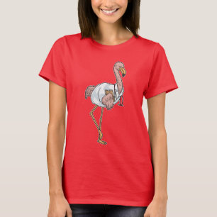 Flamingo Doctor Stethoscope T-Shirt