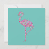 Flamingo Doodle (Vorderseite)