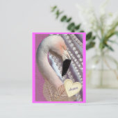 Flamingo Dream Postkarte (Stehend Vorderseite)