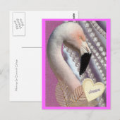Flamingo Dream Postkarte (Vorne/Hinten)