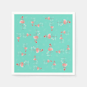 Flamingo-Drehung Serviette