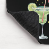 Flamingo Drinking Margarita Funny Mexican Poncho Mousepad (Ecke)