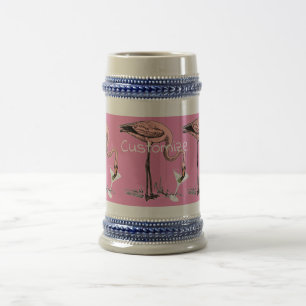 Flamingo Drinking Martini Thunder_Cove Bierglas