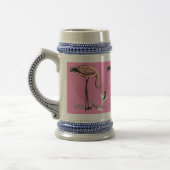Flamingo Drinking Martini Thunder_Cove Bierglas (Links)