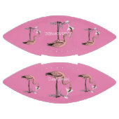 Flamingo Drinking Martini Thunder_Cove Football (Paneele)