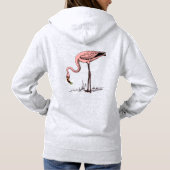 Flamingo Drinking Martini Thunder_Cove Hoodie (Rückseite)