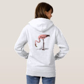 Flamingo Drinking Martini Thunder_Cove Hoodie (Schwarz voll)