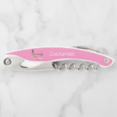 Flamingo Drinking Martini Thunder_Cove Kellnermesser (Vorderseite)