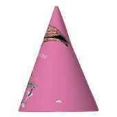 Flamingo Drinking Martini Thunder_Cove Partyhütchen (Rechts)