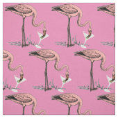 Flamingo Drinking Martini Thunder_Cove Stoff (Muster)