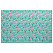 Flamingo-Druckwerk Stoff (Fat Quarter (45,7 x 55,9 cm))