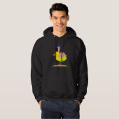 Flamingo Duck Floating Tire Animals Hoodie (Vorne ganz)