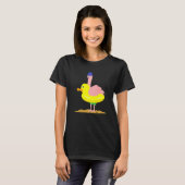 Flamingo Duck Floating Tire Animals T-Shirt (Vorne ganz)