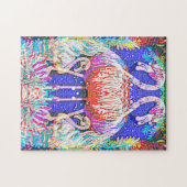 Flamingo Duet Puzzle (Horizontal)