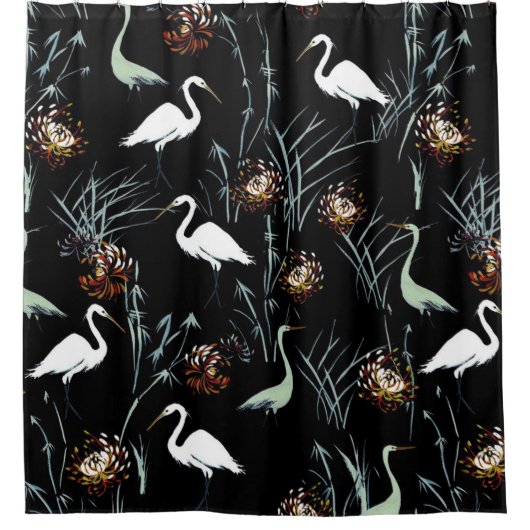 Flamingo Duschvorhang (Vorderseite)