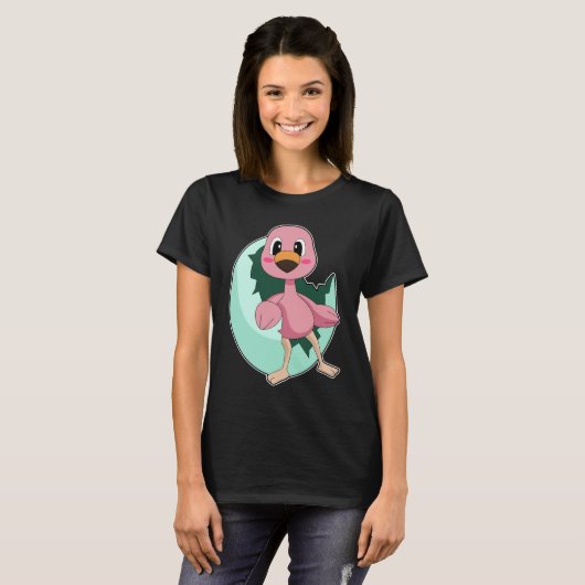 Flamingo Egg T-Shirt (Vorne ganz)